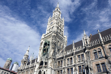 Naklejka premium Marienplatz in Munich