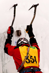 ice climbing - scalata sul ghiaccio