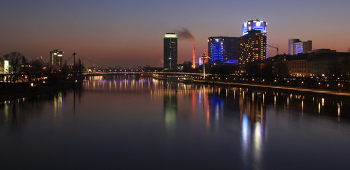 Fototapeta premium Frankfurt-Main-Westhafen