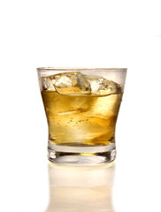 Glass of whiskey
