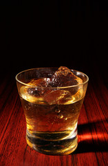 Glass of whiskey