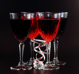 Glasses for wine