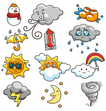 Cartoon Weather Icon