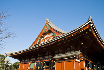 Obraz premium roof japanese temple