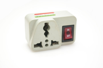 Plug isolated on white