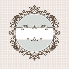 decorative vintage frame