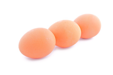 Three eggs