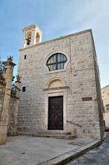 Fototapeta na wymiar St Mary Kościoła Aniołów. Giovinazzo. Apulia.