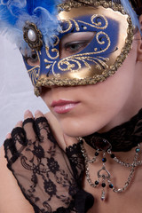 Venezianische Maske