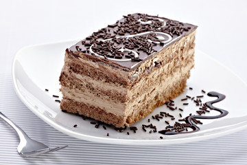 cream chocolate cake sweet food
