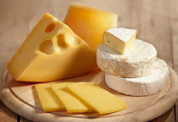 various types of cheese