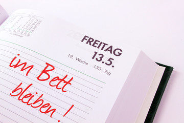 Freitag der 13., Kalender