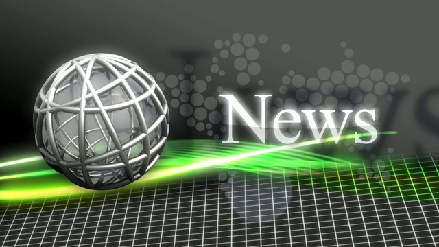 G&eacute;n&eacute;rique news vague verte fond gris digital