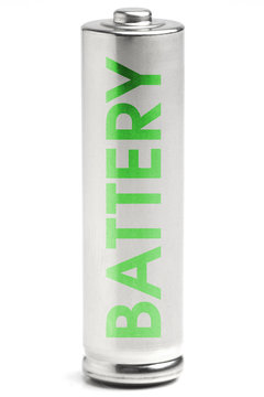 A battery. Energy supply equipment. Green energy.