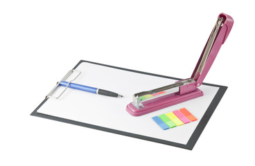 Clip Board With Stapler