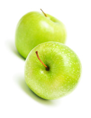 fresh green apples