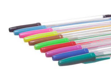 Fototapeta premium Coloured pen
