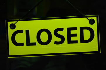 Fototapeta premium closed