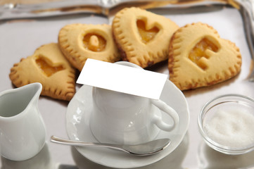 Breakfast with love message