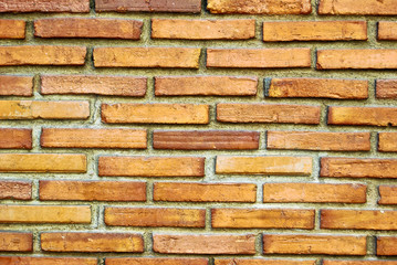 Weathered old brick wall background