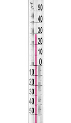 Close-up of a thermometer