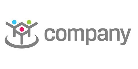 Human logo for social  fund