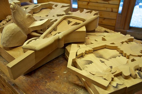 Schnitzhandwerk