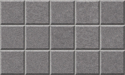 Fototapeta premium Tiled concrete pavement
