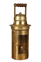 Fototapeta premium Old brassy lantern