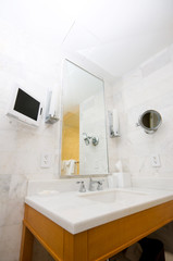 Interior of the room - Sink in the bathroom