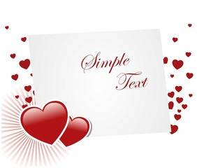 Valentine's Day hearts