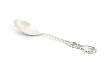 spoon silver isolated
