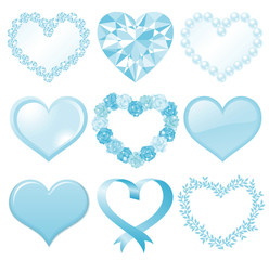 blue heart