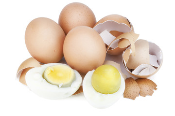 Simple boiled eggs