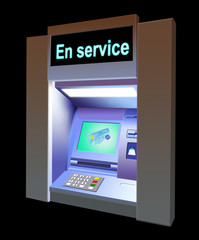 distributeur de billets