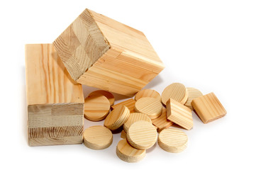 Small wooden blanks