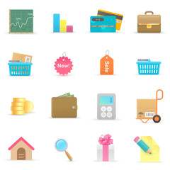 shopping  icons