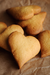 Heart biscuits