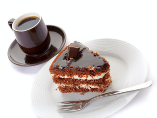 Cake and coffee