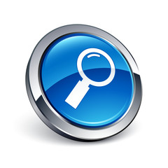 ic&ocirc;ne bouton internet loupe zoom