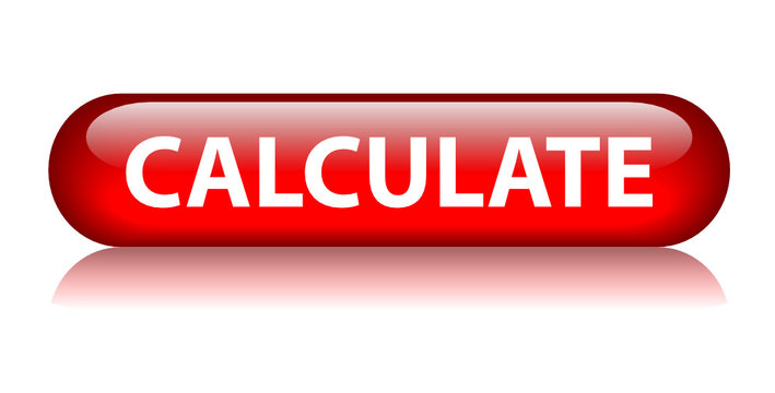 “CALCULATE” Web Button (mathematics calculator tools online red)