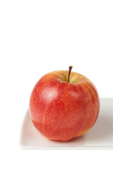 Red Apple in High Key