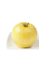 Yellow Apple in High Key