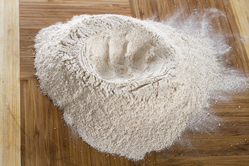 Fist to flour