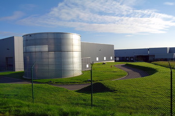 View of industrial zone