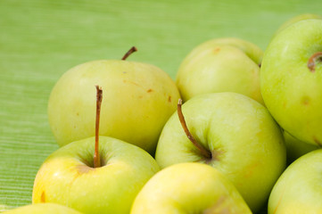 .Green apples