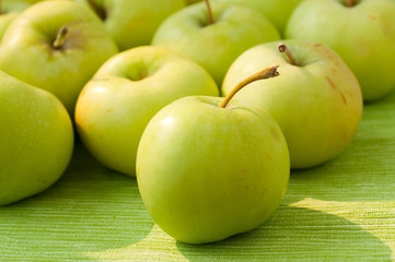 .Green apples