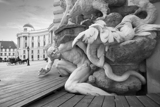 Sculpture Detail in Vienna