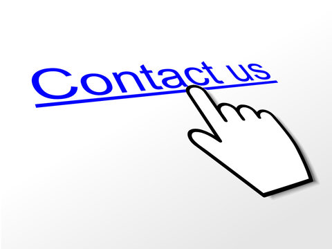 “CONTACT US” Hyperlink (customer service web button click here)
