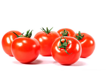 isolated tomato